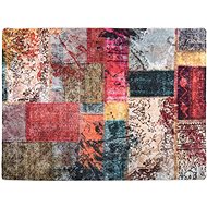 Shumee Washable patchwork carpet 400 × 300 cm multi-coloured non-slip - Carpet