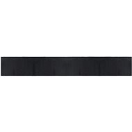 Shumee Rectangular carpet black 60 × 400 cm bamboo, 376726 - Carpet
