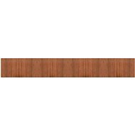 Shumee Brown rectangular carpet 60 × 400 cm bamboo, 376728 - Carpet