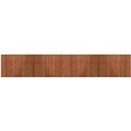 Shumee Brown rectangular carpet 70 × 400 cm bamboo, 376758 - Carpet