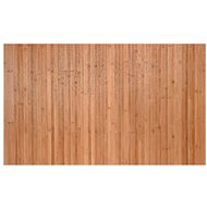 Shumee Natural rectangular carpet 60 × 100 cm bamboo, 376709 - Carpet