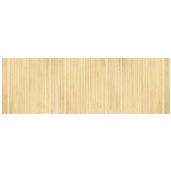 Shumee Rectangular carpet light natural 100 × 300 cm bamboo, 376813 - Carpet