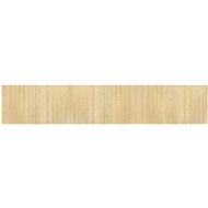 Shumee Rectangular carpet light natural 60 × 300 cm bamboo, 376723 - Carpet