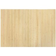 Shumee Rectangular carpet light natural 70 × 100 cm bamboo, 376741 - Carpet
