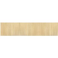 Shumee Rectangular carpet light natural 70 × 300 cm bamboo, 376753 - Carpet