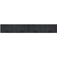 Shumee Rectangular carpet grey 60 × 400 cm bamboo, 376730 - Carpet