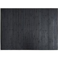 Shumee Rectangular carpet grey 70 × 100 cm bamboo, 376742 - Carpet