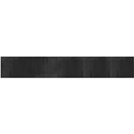 Shumee Rectangular carpet grey 80 × 500 cm bamboo, 376796 - Carpet