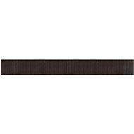 Shumee Rectangular carpet dark brown 60 × 500 cm bamboo, 376737 - Carpet