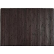 Shumee Rectangular carpet dark brown 70 × 100 cm bamboo, 376743 - Carpet