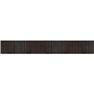 Shumee Rectangular carpet dark brown 70 × 500 cm bamboo, 376767 - Carpet