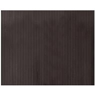 Shumee Rectangular carpet dark brown 80 × 100 cm bamboo, 376773 - Carpet