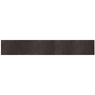 Shumee Rectangular carpet dark brown 80 × 500 cm bamboo, 376797 - Carpet