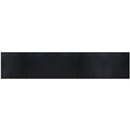 Shumee Rectangular black carpet 100 × 500 cm bamboo, 376960 - Carpet