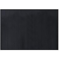 Shumee Rectangular carpet black 70 × 100 cm bamboo, 376864 - Carpet