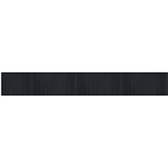 Shumee Rectangular carpet black 70 × 500 cm bamboo, 376888 - Carpet