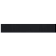 Shumee Rectangular black carpet 80 × 1000 cm bamboo - Carpet