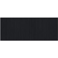 Shumee Rectangular carpet black 80 × 200 cm bamboo - Carpet