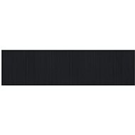Shumee Rectangular black carpet 80 × 300 cm bamboo, 376912 - Carpet