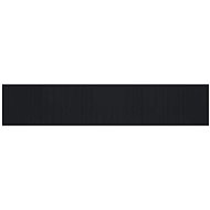 Shumee Rectangular carpet black 80 × 400 cm bamboo, 376918 - Carpet