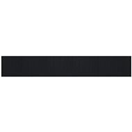 Shumee Rectangular carpet black 80 × 500 cm bamboo, 376924 - Carpet