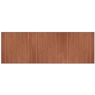 Shumee Rectangular brown carpet 100 × 300 cm bamboo - Carpet