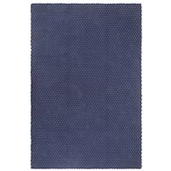 Shumee Rectangular carpet navy blue 120 × 180 cm cotton - Carpet