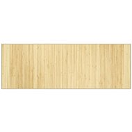 Shumee Rectangular carpet light natural 70 × 200 cm bamboo, 376873 - Carpet