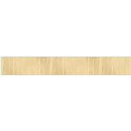Shumee Rectangular carpet light natural 70 × 500 cm bamboo, 376891 - Carpet