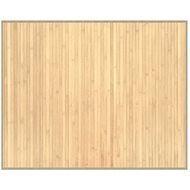 Shumee Rectangular carpet light natural 80 × 100 cm bamboo, 376903 - Carpet