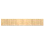 Shumee Rectangular carpet light natural 80 × 1000 cm bamboo - Carpet