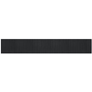 Shumee Rectangular carpet grey 80 × 1000 cm bamboo - Carpet