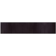 Shumee Rectangular carpet dark brown 100 × 1000 cm bamboo - Carpet