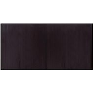 Shumee Rectangular carpet dark brown 100 × 200 cm bamboo, 376947 - Carpet