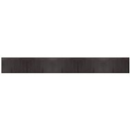 Shumee Rectangular carpet dark brown 60 × 500 cm bamboo, 376857 - Carpet