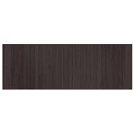 Shumee Rectangular carpet dark brown 70 × 200 cm bamboo - Carpet