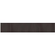 Shumee Rectangular carpet dark brown 70 × 400 cm bamboo, 376887 - Carpet