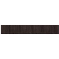 Shumee Rectangular carpet dark brown 80 × 1000 cm bamboo - Carpet