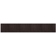 Shumee Rectangular carpet dark brown 80 × 500 cm bamboo, 376929 - Carpet