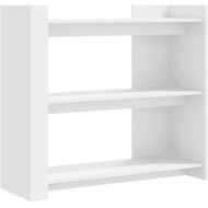 Shumee Console table 100 × 35 × 90 cm, composite wood, white - Console Table
