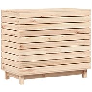 Shumee Laundry basket, 88,5 × 44 × 76 cm, solid pine wood, 832323 - Laundry Basket