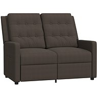 SHUMEE relaxační křeslo, samet a PVC, krémově bílé, 327917 - Křeslo