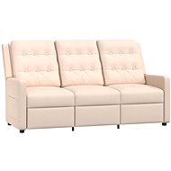 SHUMEE relaxační křeslo, samet a PVC, modré, 327863 - Křeslo