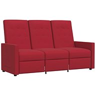SHUMEE relaxační křeslo, samet a PVC, světle šedé, 327908 - Křeslo