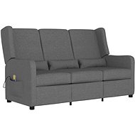SHUMEE relaxační křeslo, samet, černé, 328167 - Křeslo