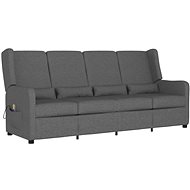 SHUMEE relaxační křeslo, samet, černé, 341224 - Křeslo