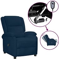 SHUMEE relaxační křeslo, samet, růžové, 327681 - Křeslo
