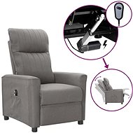 SHUMEE relaxační křeslo, samet, světle zelené, 328098 - Křeslo