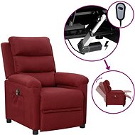 SHUMEE relaxační křeslo, samet, světle zelené, 341354 - Křeslo
