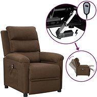 SHUMEE relaxační křeslo, samet, světle zelené, 341369 - Křeslo